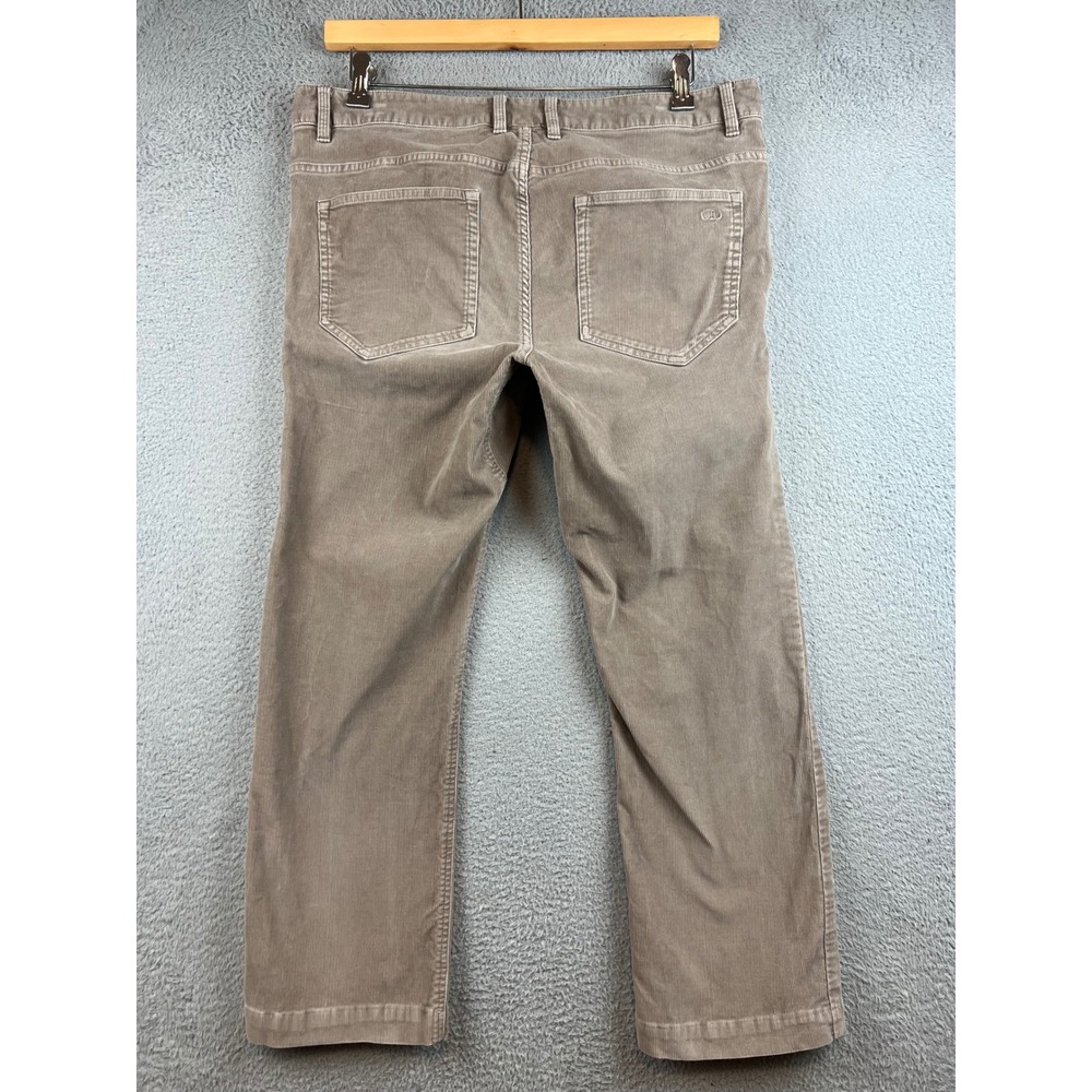 Stio Mens Rivet Corduroy Pants  Organic Cotton Stretch Size 35S